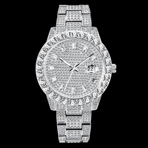 Montre de sport carrée unisexe de luxe BALAJI JEWELS, boîtier en alliage de 41 mm, résistance à l'eau 10 bars, cadran en cristal saphir, mouvement à quartz ETA - Product Image 1