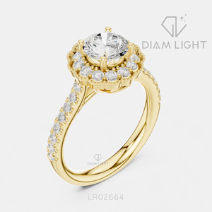 Bague de mariage ronde 1,159 carats, bijoux fins, certifiée IGI, or blanc 14 carats, diamant de laboratoire, bague de fiançailles et d'anniversaire - Product Image 6
