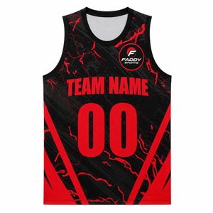 Custom Sublimation Basketball Jersey Breathable <b>Mesh</b> Team Uniform Personalized Men's Training Sportswear Wholesale Kit Apparel - Product Image 1