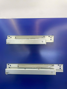 Glissières sous-meuble réglables à fermeture amortie, glissières de tiroir robustes à extension complète en métal - Product Image 5