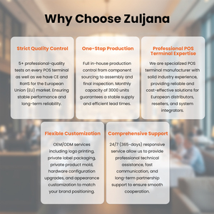 Sistema POS de 15.6 Pulgadas J6412/i3/i5 con Windows 11, Pantalla Táctil PCAP de 9H de Dureza, Multitáctil de 10 Puntos, Caja <span class=keywords><strong>Registradora</strong></span> Todo en Uno - Product Image 6