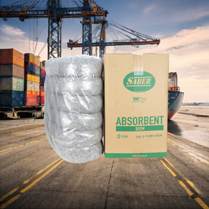 Barrera Absorbente Universal Pequeña 650 para Control de Derrames, Barrera Absorbente para Fugas de Líquidos Industriales - Product Image 1