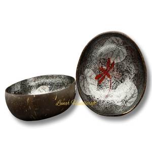 ชุดจานชามแบบกลมทำจากไม้ธรรมชาติเป็นมิตรกับสิ่งแวดล้อมช้อนสำหรับอาหารเย็นในเวียดนาม - Product Image 1