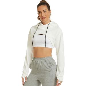 Logo personnalisé OEM Ensemble sweat à capuche et joggeurs à couleurs bloquées pour femmes Streetwear Casual Oversized Women's for Sweatpants Manufacturers - Product Image 1