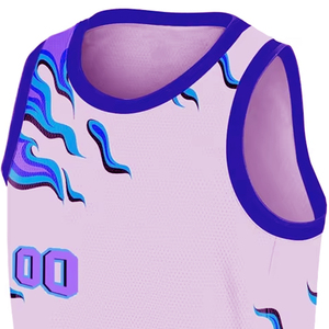 Maillots de basket-ball personnalisés à séchage rapide, design sublimé, haute qualité, polyester, vêtements d'équipe, entraînement, maillots de sport - Product Image 2