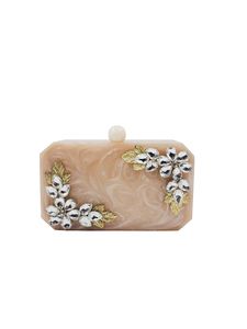 Handmade Resin Purse for Women, <b>Unique</b> Colorful Resin <b>Handbag</b> with Artistic Design, Stylish Fashion Accessory for Parties Events - Product Image 2