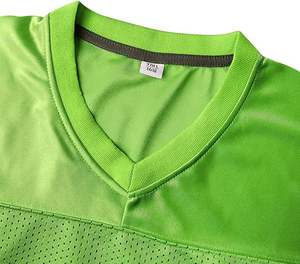 High Quality Customized Breathable Plus Size American Football Jersey for Men with Short Sleeves and Front Logo - Product Image 4