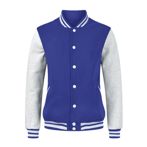 Chaqueta Varsity de Lana Personalizada para Hombre, Invierno 2025, Estilo Urbano de Alta Gama con Diseño de Punto Acanalado para Adultos - Product Image 3