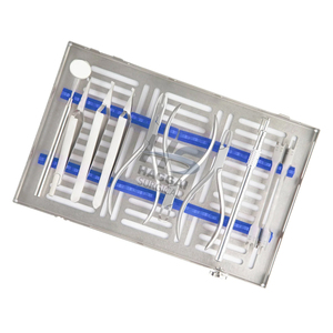 Nouvel ensemble d'instruments chirurgicaux dentaires en acier inoxydable, kit d'outils d'implantation, instruments de chirurgie dentaire professionnels, équipement médical - Product Image 4