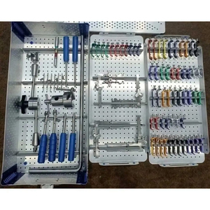 Meilleur ensemble d'extracteurs cervicaux Tedan Phantom, 82 pièces, acier inoxydable, chirurgie de la colonne vertébrale, neurochirurgie, instruments orthopédiques, certifié ISO - Product Image 1