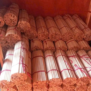 High Quality Pine Wood <b>Broom</b> <b>Handle</b> Featuring a Smooth Finish with One Threaded End and One Rounded End for Long Lasting Use - Product Image 1