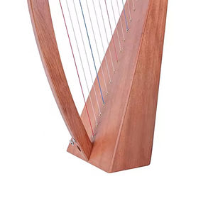 Arpa Irlandesa de Madera de Alta Calidad con 15 Cuerdas, Instrumento Musical de Madera, Personalizable, en Oferta - Product Image 6