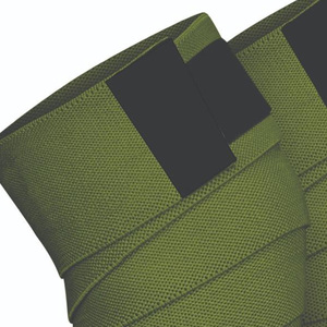 Genouillères de soutien vert olive robustes pour l'entraînement physique, manchons de protection pour la paume, équipement de protection articulaire pour la musculation - Product Image 3