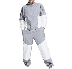 Nouvel arrivage de survêtements de sport pour hommes survêtement personnalisé pour hommes jogging survêtement de sport marque privée ensemble coupe-vent technique 2026 - Product Image 2