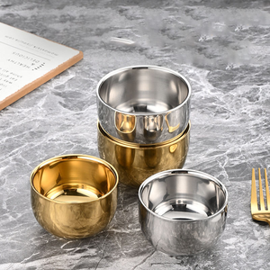 Tasses à saké en acier inoxydable, tasses à soju dorées, tasses à vin blanc pour restaurant, mugs à thé en acier inoxydable à double isolation - Product Image 3