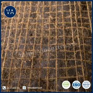 Tapis classique rayé Vinagri d'origine vietnamienne, écologique, réversible, en fibre de coco, adapté aux animaux domestiques, surface antidérapante, résistant aux taches - Product Image 3