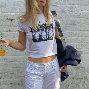 Slim fit cropped t-shirt for women milk silk fabric short sleeve summer sweet neckline knit <b>top</b> - Product Image 1