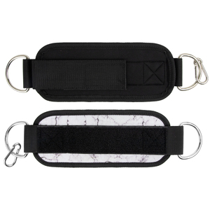 อุปกรณ์พยุงข้อเท้าสำหรับยกน้ำหนักคุณภาพสูงรุ่นใหม่ ระบายอากาศได้ดี พร้อมห่วงรูปตัว D ปรับได้ เหมาะสำหรับการเพาะกาย - Product Image 6