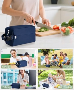 Leak-proof Both Handle and Shoulder Strap Vietnam Cooler Bag Lunch Custom Outdoor Insulated Lunch Cooler Tote Bag OEM - Product Image 4