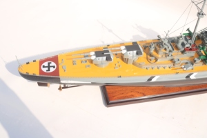 BISMARCK - Maqueta de Velero Hecha a Mano en Madera, Personalizada, Estilo Antiguo, Temática Oceánica, Pieza de Arte Coleccionable para Mesa, Ho Chi Minh - Product Image 5