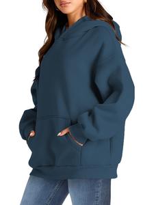 Sudadera extragrande minimalista con un corte holgado, acabado suave, tela de alta calidad y una silueta informalmente elegante. - Product Image 6