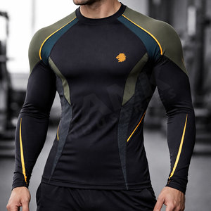 Pakistan Best Manufacturer Made Men Rash Guards Best Material Made Low Price Men Rash Guards - Product Image 3