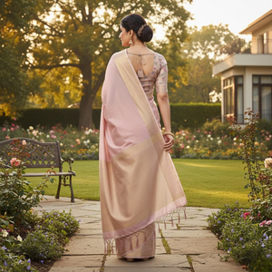 ผ้าไหมทอมือคุณภาพดีที่สุด พร้อมเสื้อปักลายหนักและมินาคาริ |   คอลเลกชันชุดงานเลี้ยงและชุดเทศกาลมาใหม่ - Product Image 3