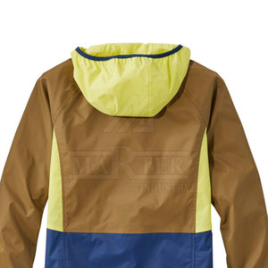 Veste de pluie unisexe imperméable à fermeture éclair intégrale avec col montant et tissu respirant pour la randonnée, le cyclisme, les voyages et le travail - Product Image 6