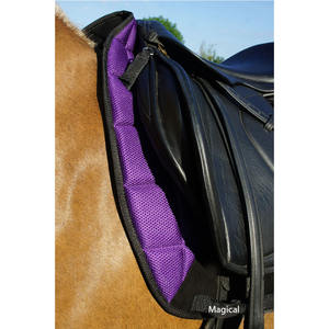 Almohadillas de Silla de Montar de Alta Calidad con Flujo de Aire, Almohadilla de Lujo para Salto, Color Morado - Product Image 4