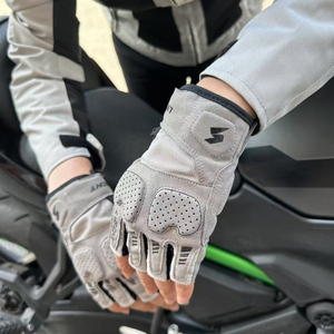 Guantes de Ciclismo de Medio Dedo Antideslizantes de Poliéster y Nailon Unisex para Uso en Exteriores - Product Image 2