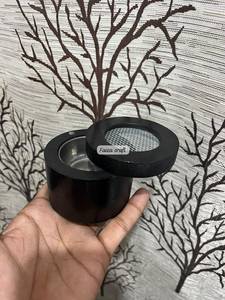FAIZA CRAFT Handmade Black Sandalwood Mubkhar Incense <b>Burner</b> with Eco-Friendly Metal Mesh Bakhoor Holder Indian Aromatic - Product Image 1