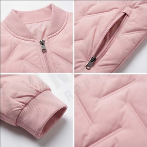 Men Lettering Baseball Jacket Windbreaker Bomber Jacket Casual Wear Varsity Jacket s Puffer Duck <b>Down</b> <b>Feather</b> - Product Image 4