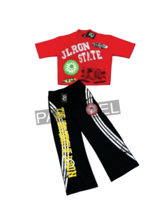 Conjunto Deportivo Informal de 2 Piezas para Hombre, de Algodón, Tejido de Punto de Secado Rápido, Camiseta y Pantalones Deportivos de Verano - Product Image 4