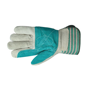 ACONA INDUSTRIES AI-1803 Industrial Working Gloves Outdoor Eco-Friendly Quick Dry Reinforced <b>Grip</b> Abrasion Resistant Leather - Product Image 6