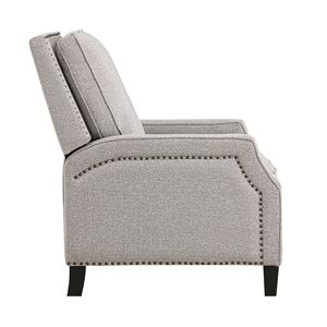 Poltrona Reclinabile in Tessuto Chenille Stile Transizionale con Cuscino Singolo, Moderna per Soggiorno, Recliner Push-Back - Product Image 6