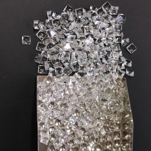 Topacio Blanco Natural de 4MM, Corte Princesa Cuadrado, Gemas Sueltas de la Mejor Calidad para Joyería - Product Image 5