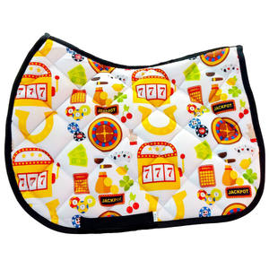 Almohadillas de Montar a Caballo de Alta Calidad, Sublimadas, Jackpot, Excelente Calidad, Almohadillas de Montar a Caballo para Uso General - Product Image 1