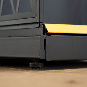 Vietnam OEM Metal Gondola <b>Shelving</b> <b>Unit</b> | ADONG Brand Heavy Duty Single-Sided Supermarket Rack | Epoxy Powder Coating | Direct - Product Image 4