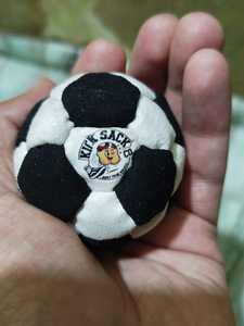 Minzi Industries Model 1098 Soft PU Material Footbag Sandbag Kick Sack Decompression <b>Ball</b> Outdoor Party Game <b>Training</b> Toy - Product Image 3