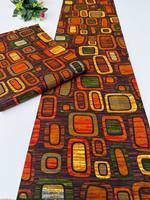 Tela de Algodón Estampada con Cera Africana Multicolor de Alta Calidad, Suministro Textil de Moda para Ropa, OEM