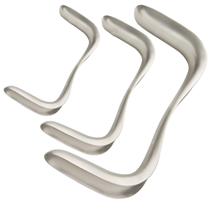 Juego de Espéculos Vaginales Sims de Doble Extremo, 3 Piezas (Pequeño, Mediano, Grande), Acero Inoxidable de Grado Profesional - Product Image 5