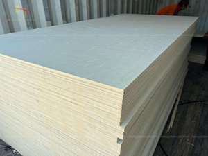 ไม้อัดป็อปลาร์เกรดก่อสร้าง หนา 25 มม. วัสดุก่อสร้างผนัง WPC PVC ไม้ไผ่ MDF แผ่นไม้เวียดนาม - Product Image 2