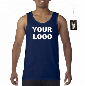 Camiseta sin Mangas Personalizada con Logotipo para Hombre, 100% Algodón, Lavado Ácido, Ropa Deportiva, Tejida, Colorida, para Atletismo - Product Image 2