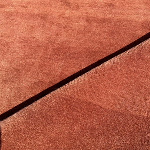 Tapis d'intérieur doux en laine marron tufté à la main, écologique, antibactérien, antidérapant, adapté aux animaux domestiques, abstrait, moderne, couleur unie, pour salon - Product Image 6