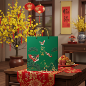 ถุงกระดาษช้อปปิ้งสีดำสุดหรู พร้อมหูหิ้ว พิมพ์ลายตามสั่ง เป็นมิตรกับสิ่งแวดล้อม รีไซเคิลได้ เหมาะสำหรับบรรจุภัณฑ์ของขวัญระดับไฮเอนด์ ตกแต่งร้านค้าปลีก - Product Image 6