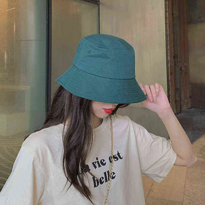 Chapeau Bob Unisexe en Toile de Coton Couleur Unie Décontracté Printemps-Été pour Adulte Taille et Impression Personnalisables - Product Image 5
