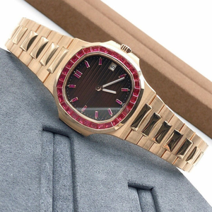 Reloj de Diamantes Cultivados en Laboratorio de Alta Calidad, Totalmente Personalizado, para Hombre, Estilo Hip Hop, Regalo de Joyería de Diamantes - Product Image 2