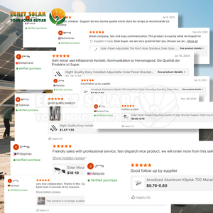 Kit de <span class=keywords><strong>panneau</strong></span> <span class=keywords><strong>solaire</strong></span> sur <span class=keywords><strong>rail</strong></span> en aluminium noir système de <span class=keywords><strong>fixation</strong></span> de toit de <span class=keywords><strong>panneau</strong></span> photovoltaïque avec <span class=keywords><strong>rail</strong></span> de montage en aluminium et système de rayonnage <span class=keywords><strong>solaire</strong></span> - Product Image 6