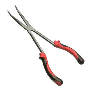 Top Quality 11 Inch Bent <b>Long</b> <b>Nose</b> Pliers Plain Smooth Jaws Fishing Plier Stainless Steel Multifunction Fish Hook Remover Tools. - Product Image 3