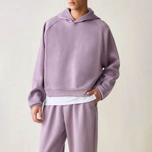 Sudadera con Capucha Extra Grande para Hombre, 100% Poliéster, Felpa Francesa, Ecológica, Impermeable, con Logotipo Estampado en la Parte Delantera, Corte Regular, Ropa de Invierno - Product Image 3